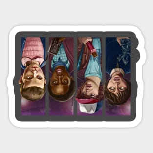 The Upside Down Rescue Squad - Special Upside Down Edition! Sticker